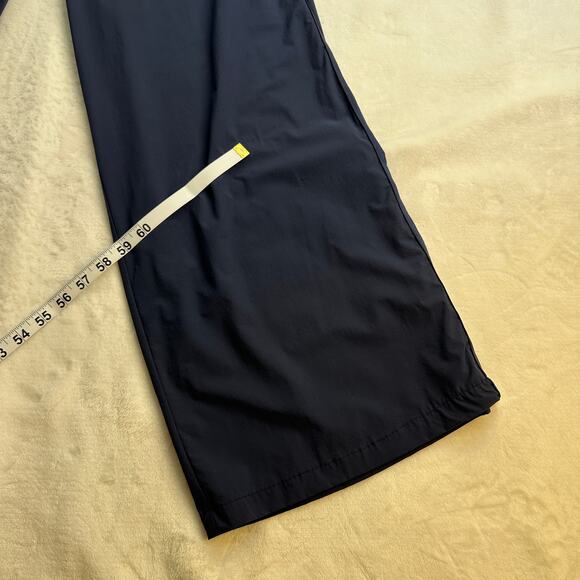 Alo Yoga Breezy Wide Leg Pants Regular Length XS Navy EUC $158 Retail Sold Out - Picture 11 of 16